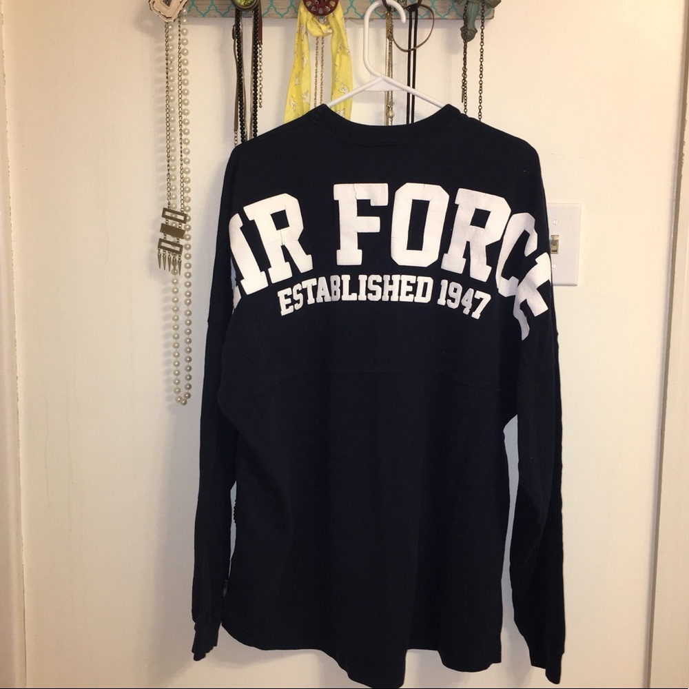 AIR FORCE EST 1947 Varsity Long Sleeve